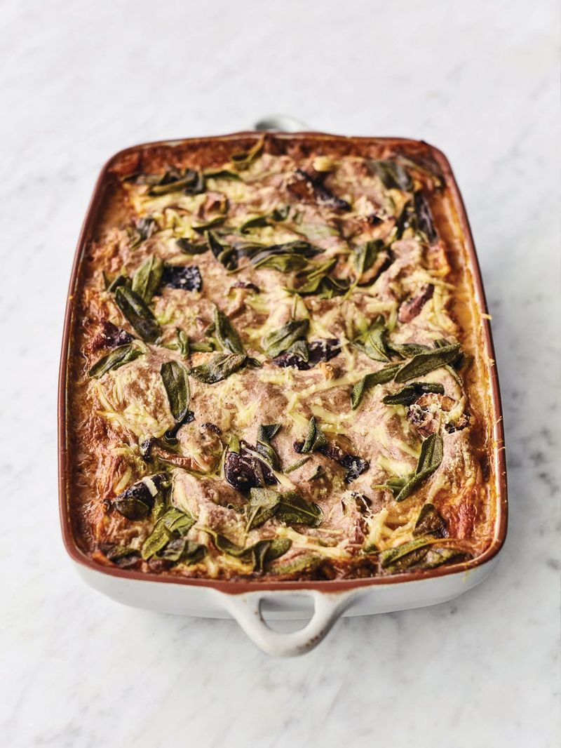 Tasty vegan lasagne