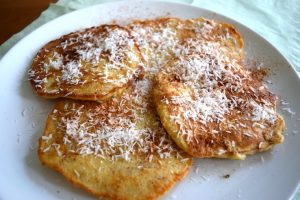 Kokos pancakes glutenvrij & suikervrij
